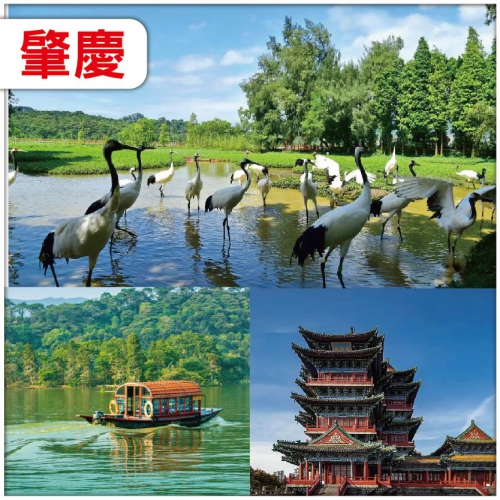 肇慶 夜遊肇慶人氣最旺打卡點.宋城騎樓街  重本包船遊星湖仙女湖景區 肇慶全.諾華庭酒店 純玩2天